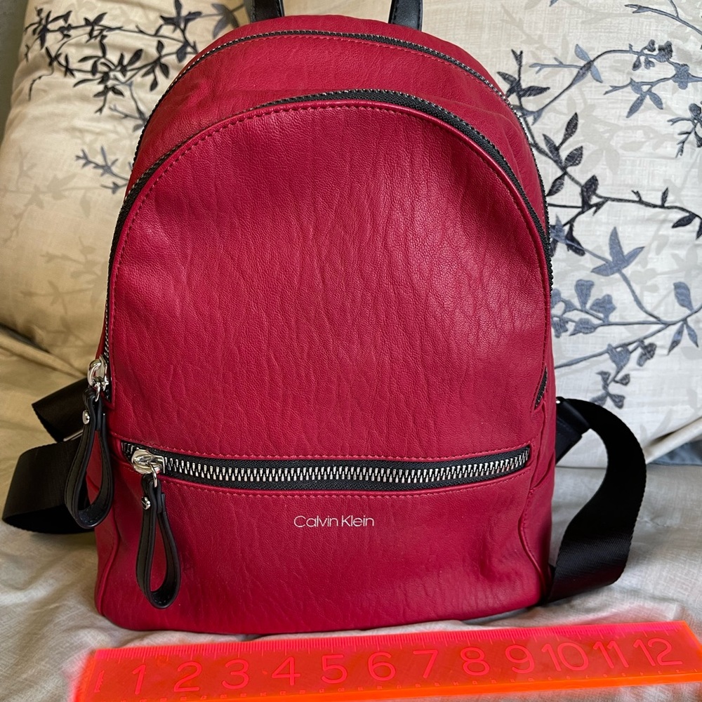 Calvin Klein Backpack in Red